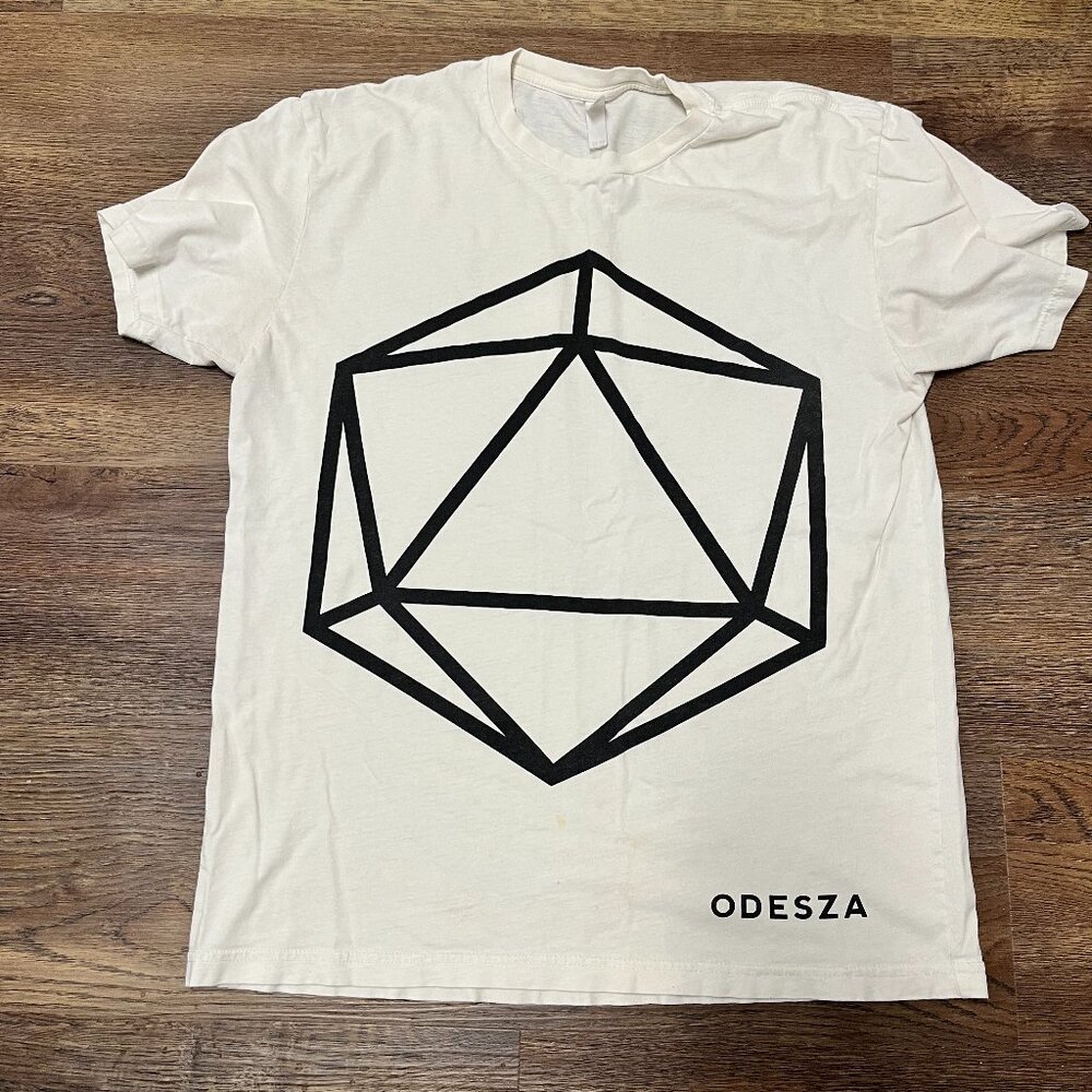 Odesza Icosahedron (L unisex) logo t-shirt - Used great condition - See Notes